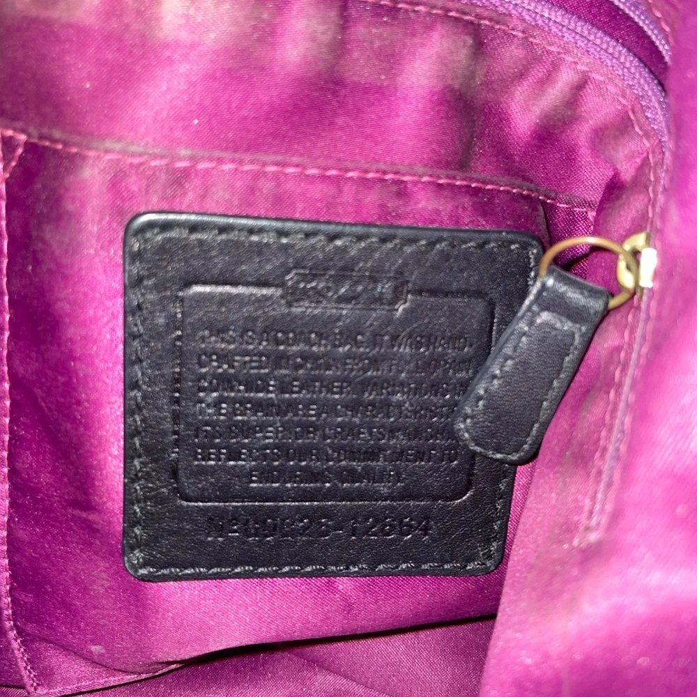 Coach Black Leather Hobo Bag - Picture 7 of 8